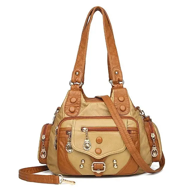 Savannah™ - Vintage Messenger Bag with Classic Versatility