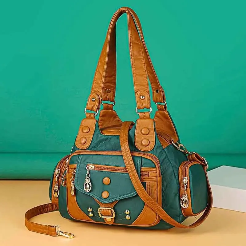 Savannah™ - Vintage Messenger Bag with Classic Versatility