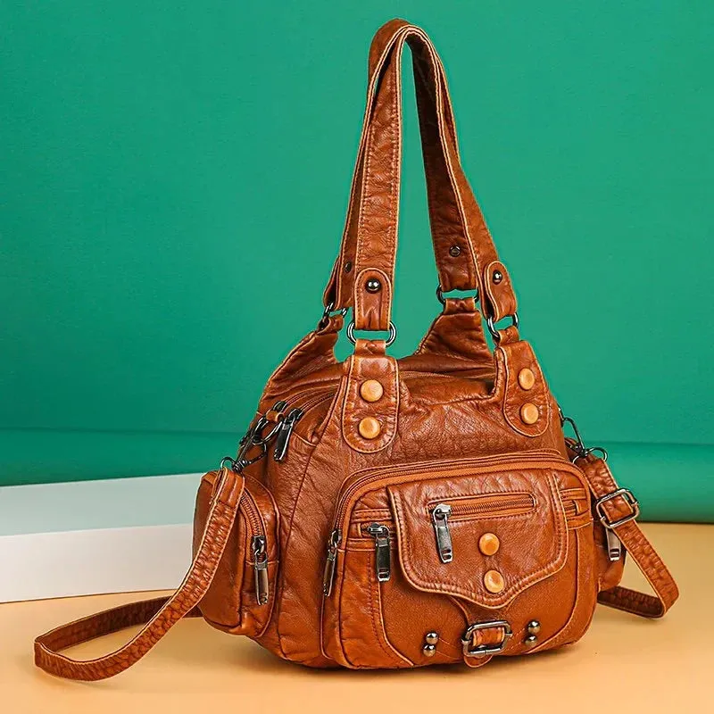 Savannah™ - Vintage Messenger Bag with Classic Versatility