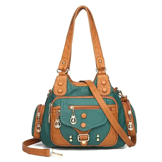 Savannah™ - Vintage Messenger Bag with Classic Versatility