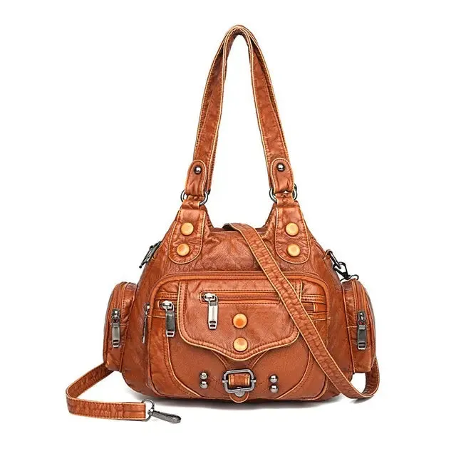 Savannah™ - Vintage Messenger Bag with Classic Versatility