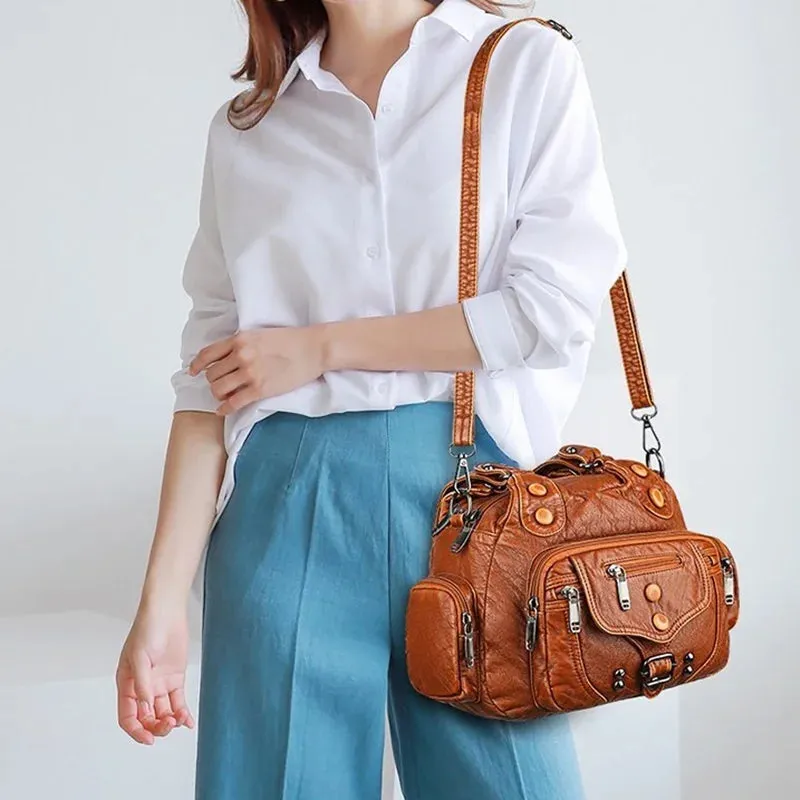 Savannah™ - Vintage Messenger Bag with Classic Versatility