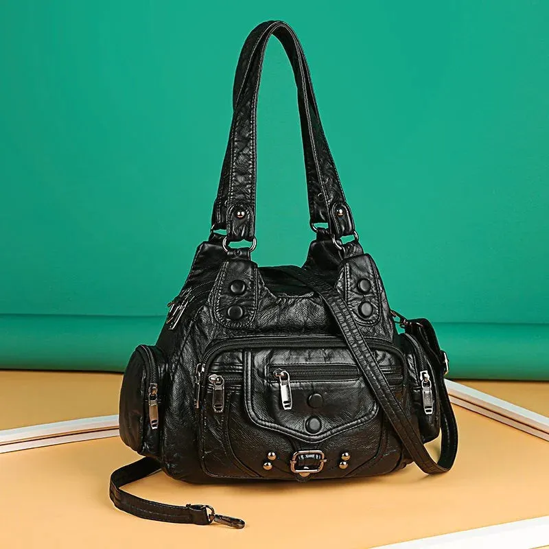 Savannah™ - Vintage Messenger Bag with Classic Versatility