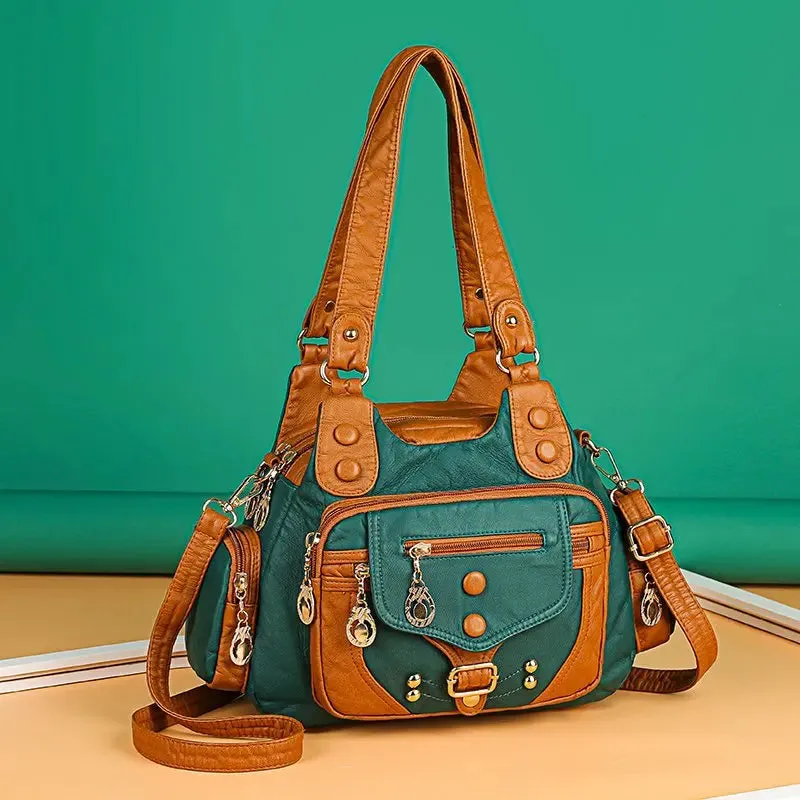 Savannah™ - Vintage Messenger Bag with Classic Versatility