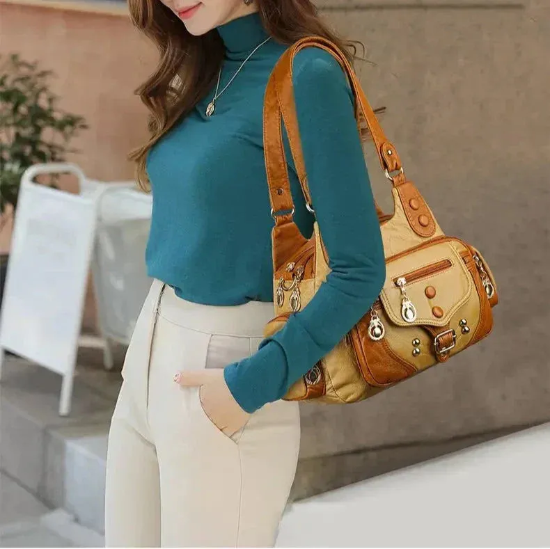 Savannah™ - Vintage Messenger Bag with Classic Versatility