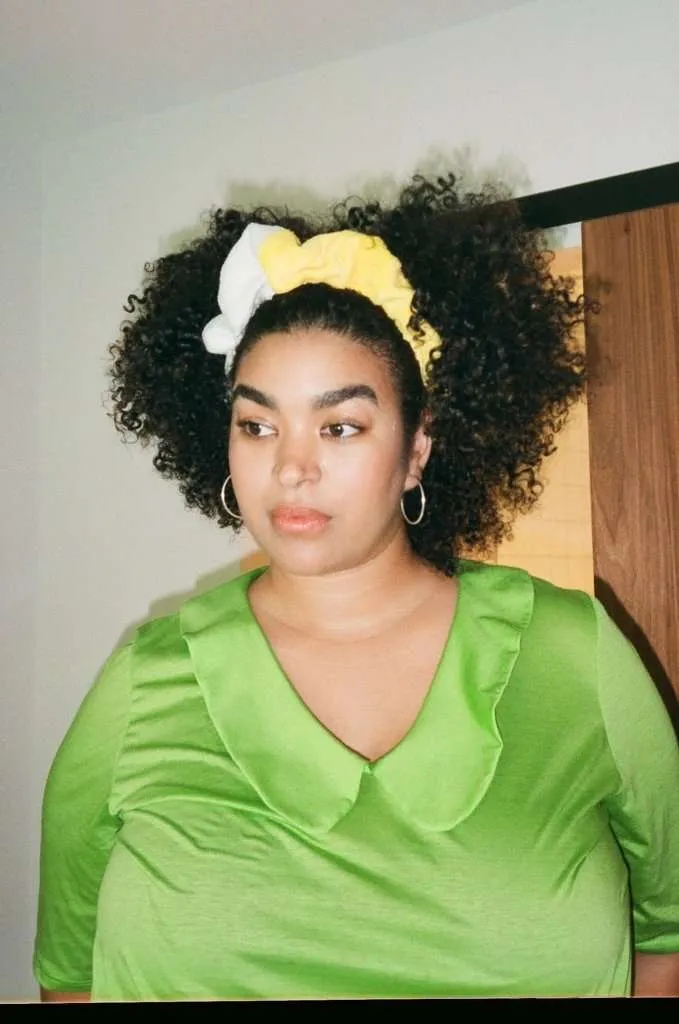 Scrunchie Headband X Grön Kulle