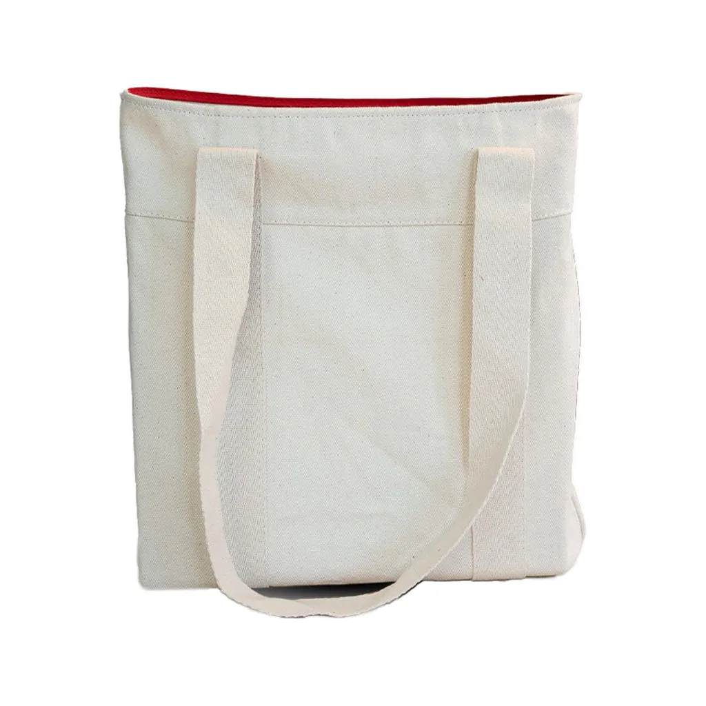 Selektor Tote Bag v2.0 x10 LP 12" White Canvas