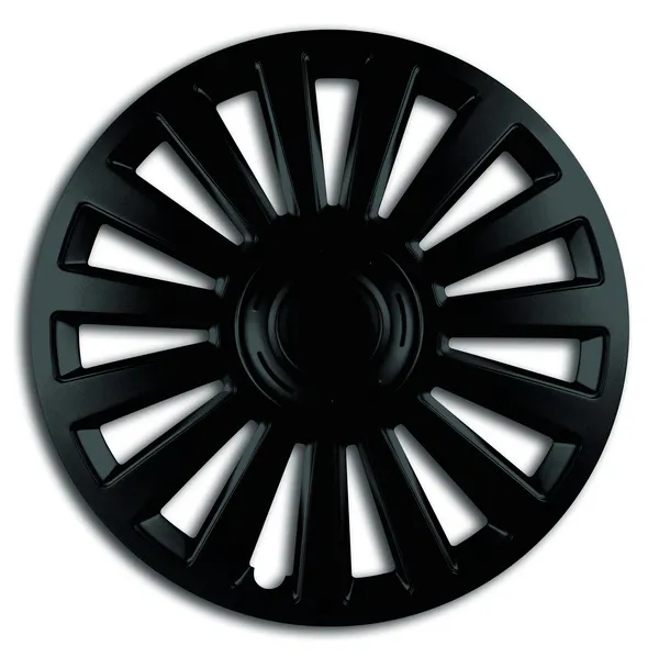 Set Capace Roți 16 inch Negre Luxury, Universale