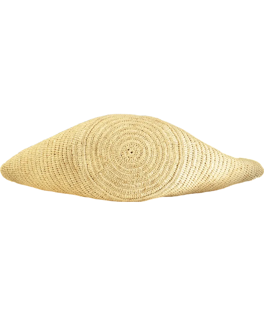 Sezane Natural / Tan leather Justine Large basket Bag