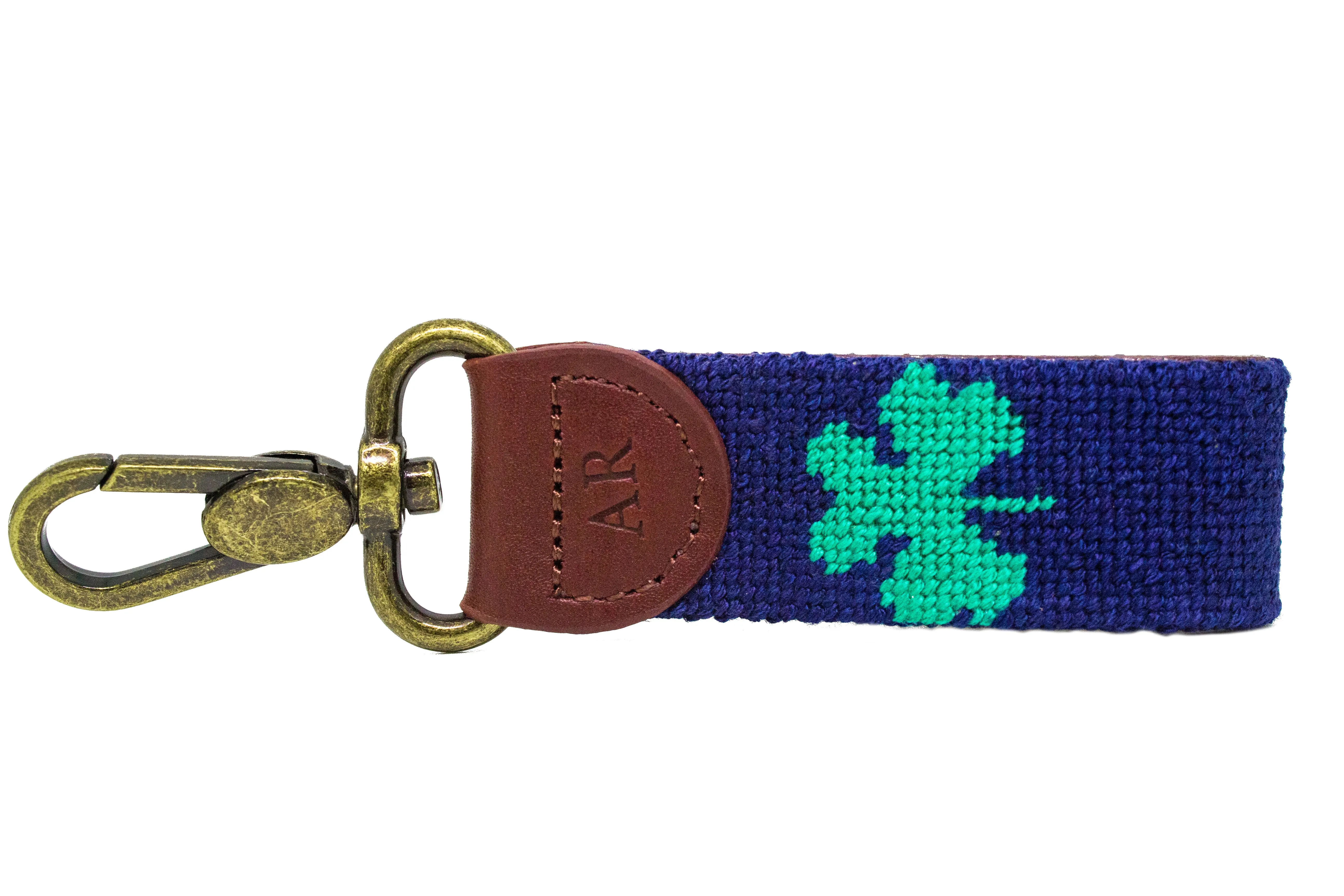 SHAMROCK NEEDLEPOINT KEY FOB™