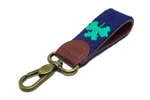 SHAMROCK NEEDLEPOINT KEY FOB™