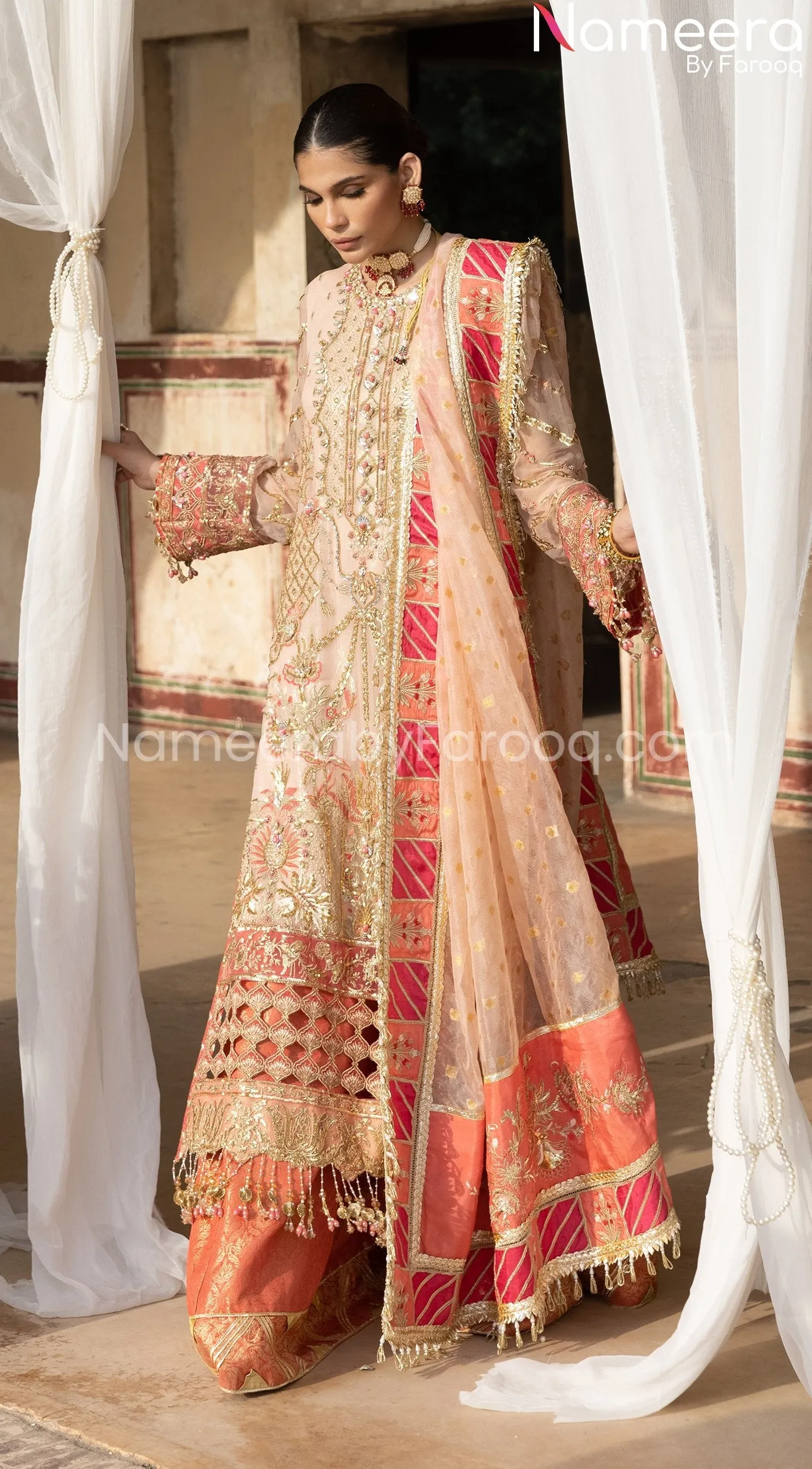 Sharara Dress Pakistani by Pakistani Designer #PF251
