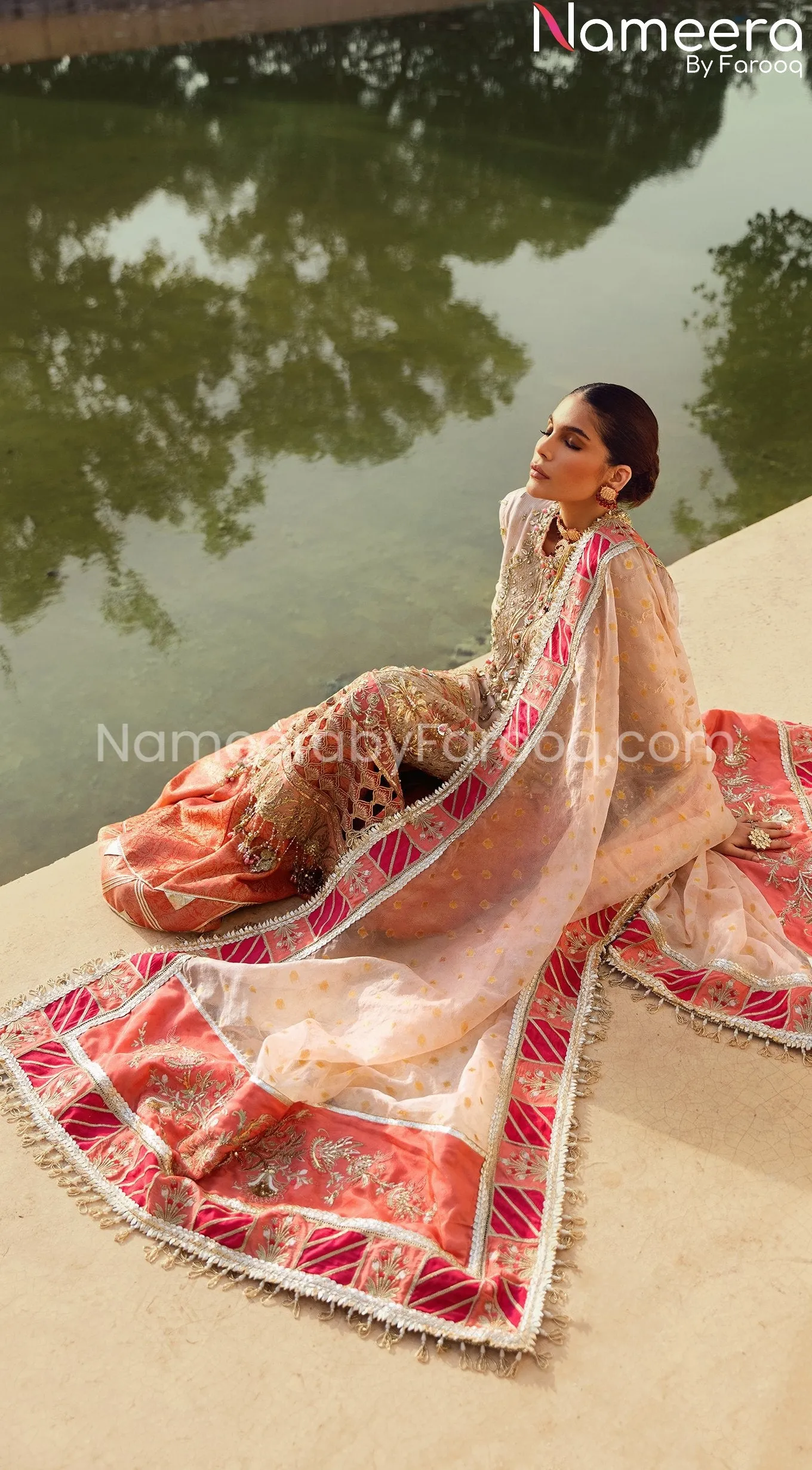 Sharara Dress Pakistani by Pakistani Designer #PF251