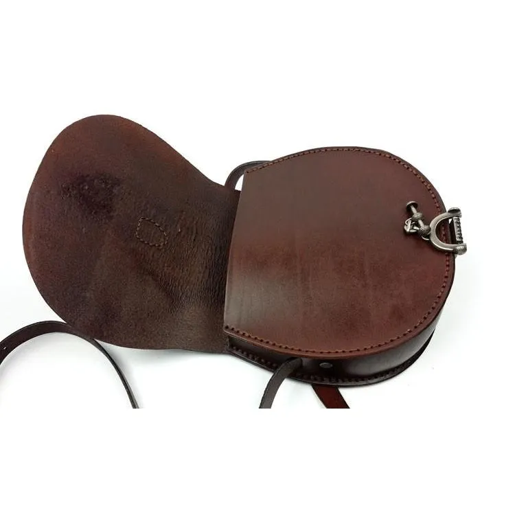 Shell / Crossbody Bag  <br>Genuine-Leather