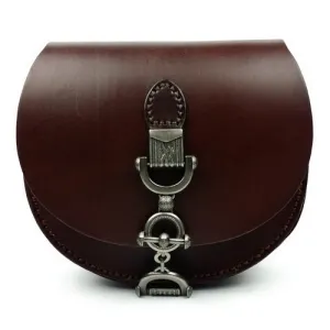 Shell / Crossbody Bag  <br>Genuine-Leather