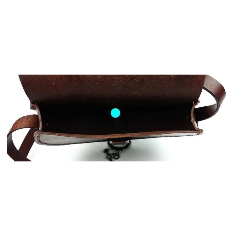 Shell / Crossbody Bag  <br>Genuine-Leather