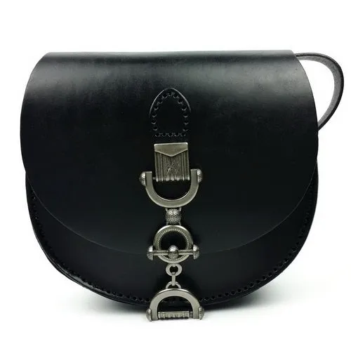 Shell / Crossbody Bag  <br>Genuine-Leather