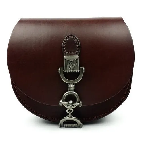 Shell / Crossbody Bag  <br>Genuine-Leather