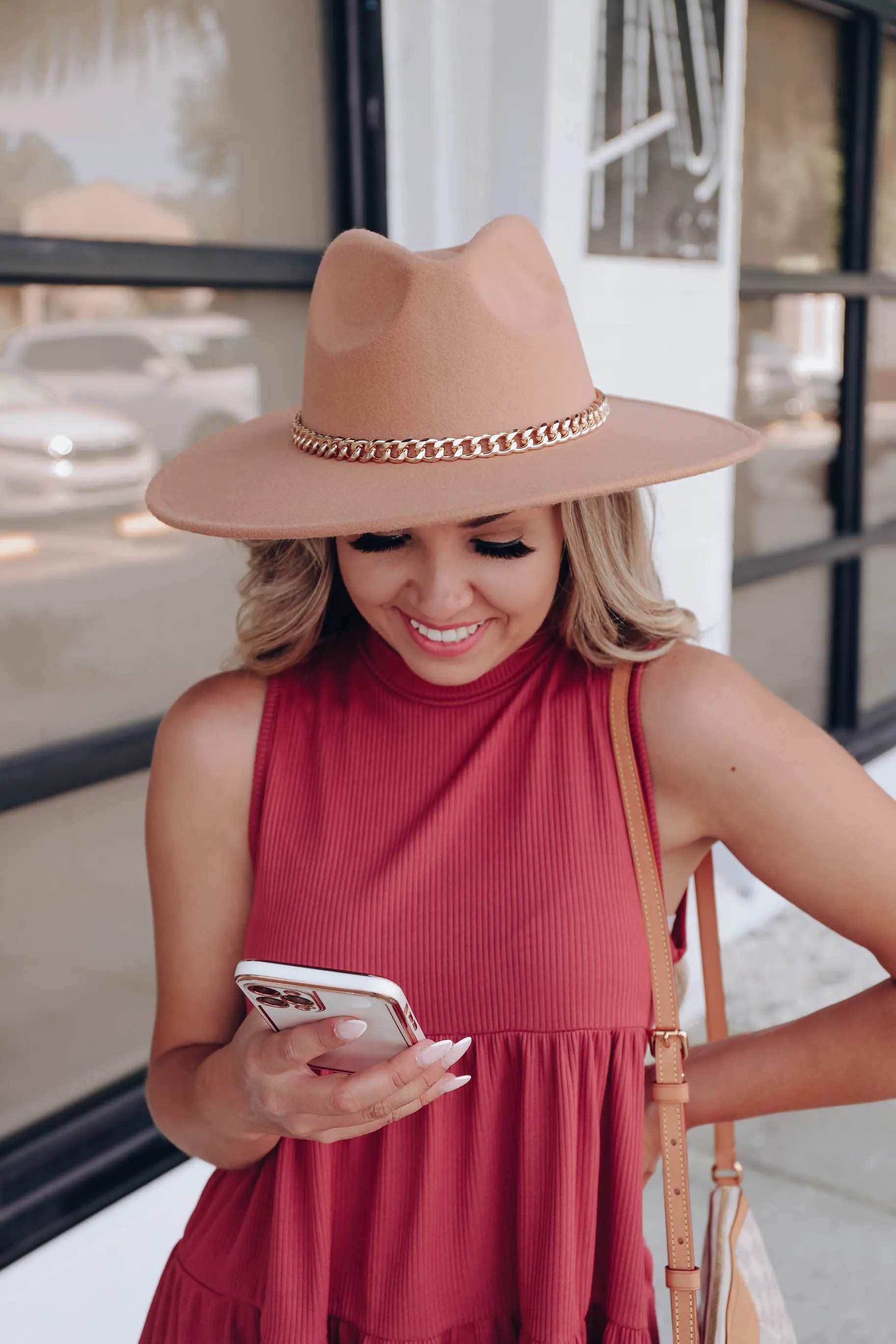 Sierra Fedora Hat - Tan
