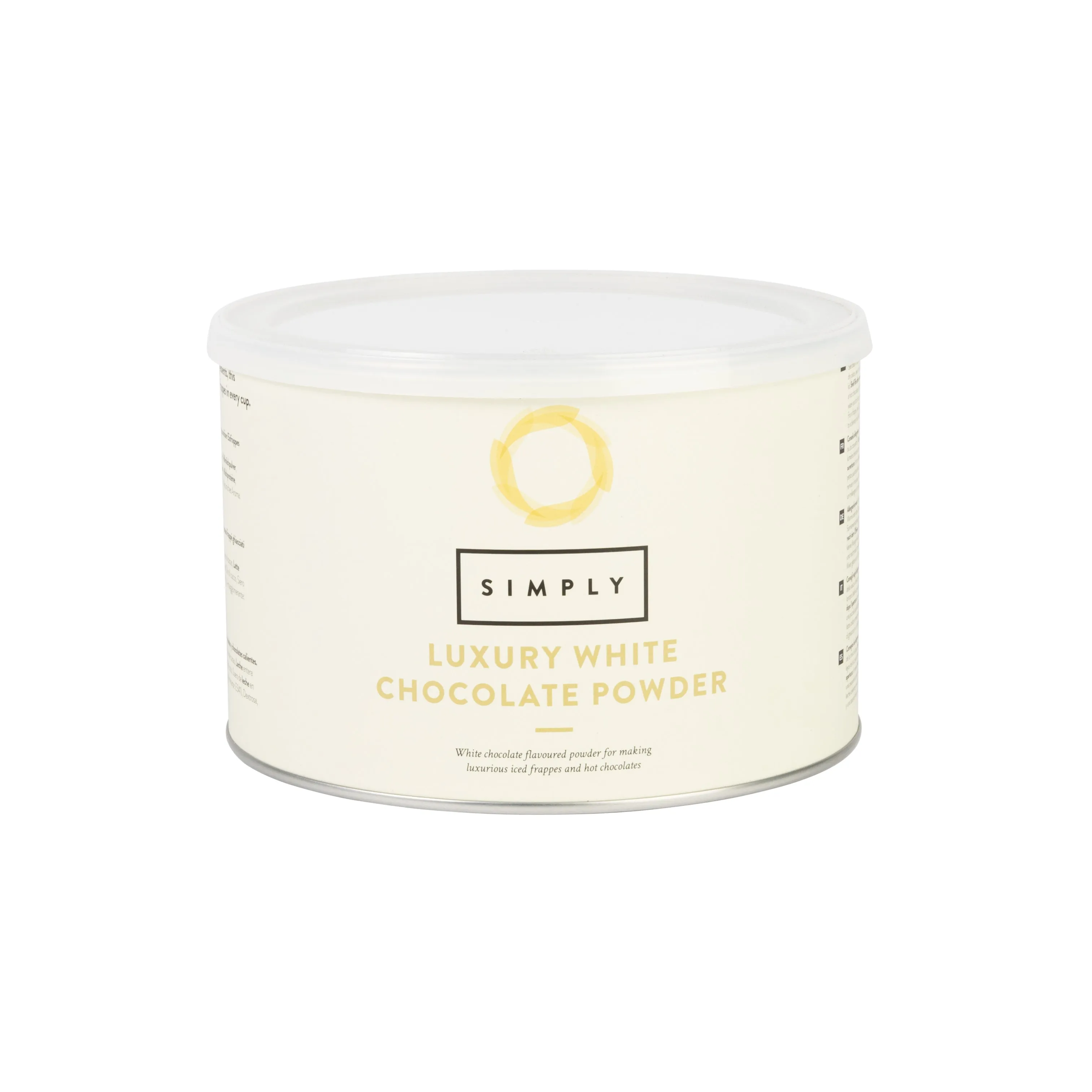 Simply Luxury White Chocolate Powder - 1kg Tin