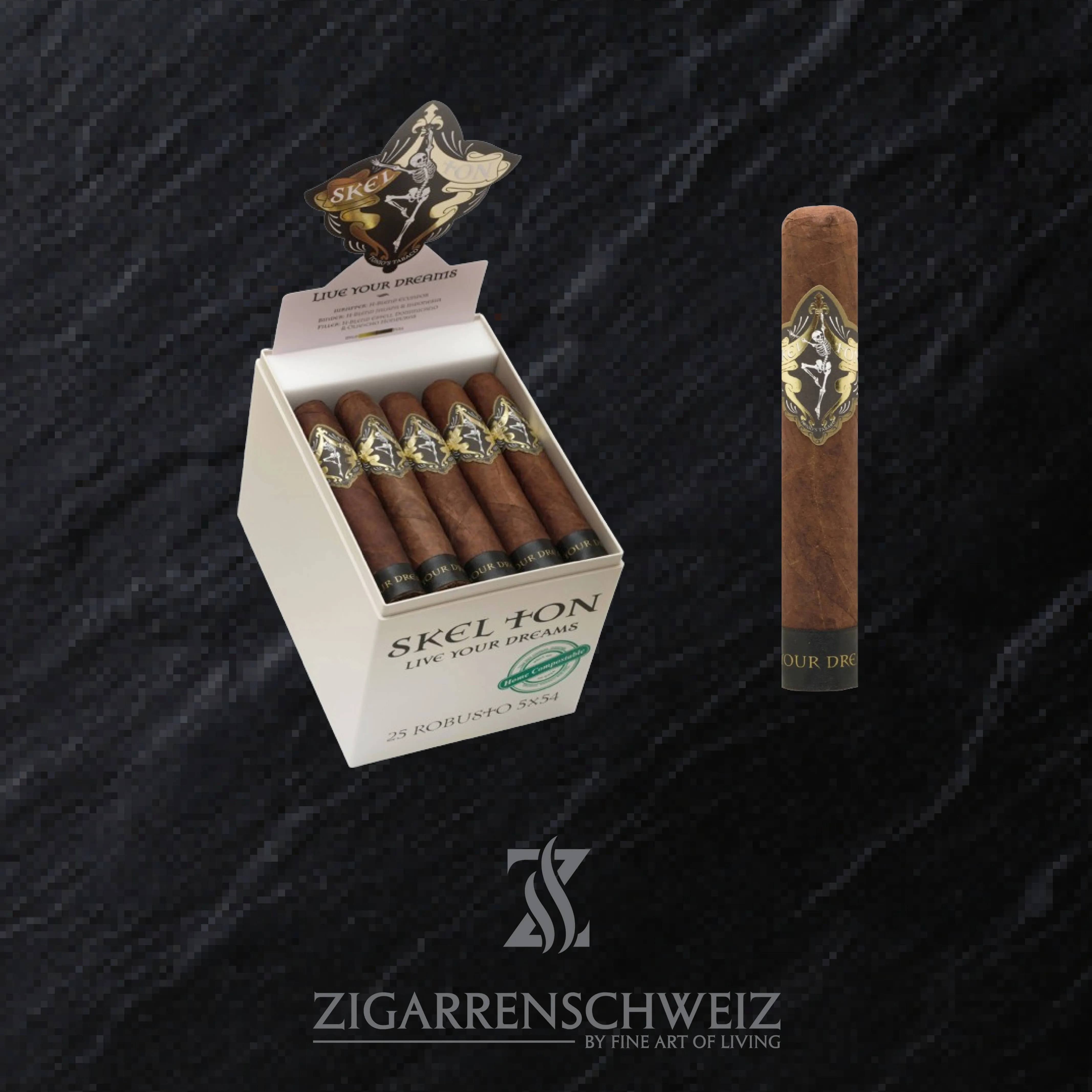 Skel Ton Live your Dreams Robusto