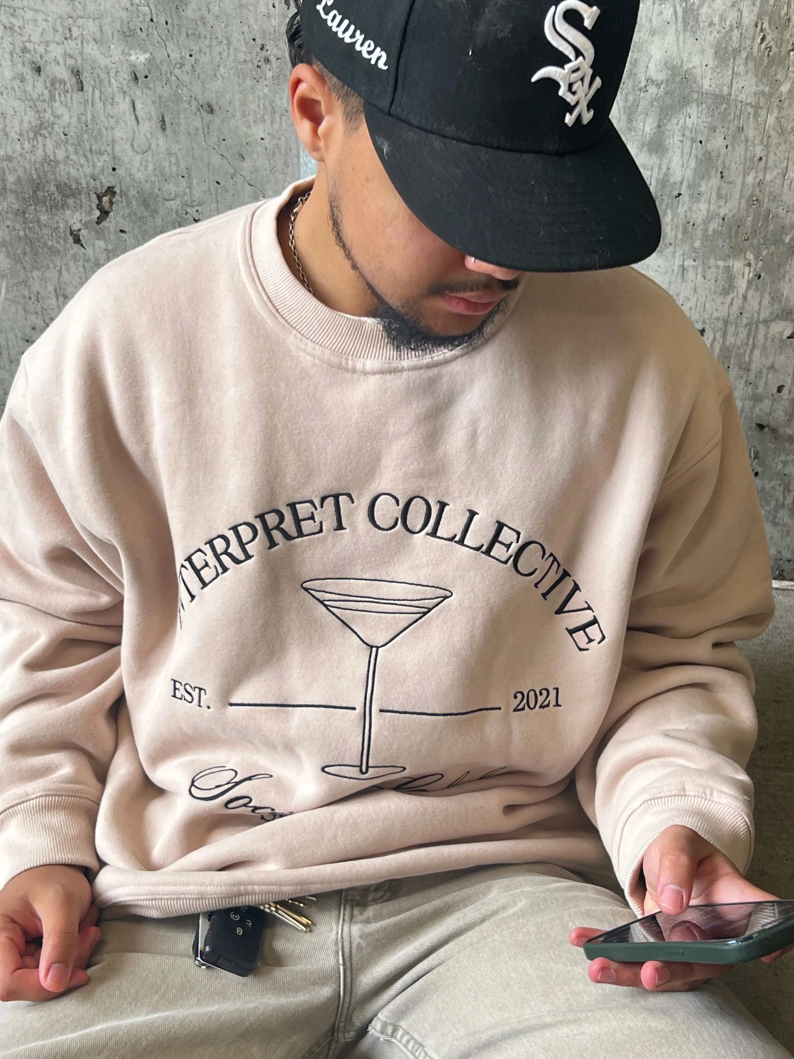 SOCIAL CLUB CREWNECK