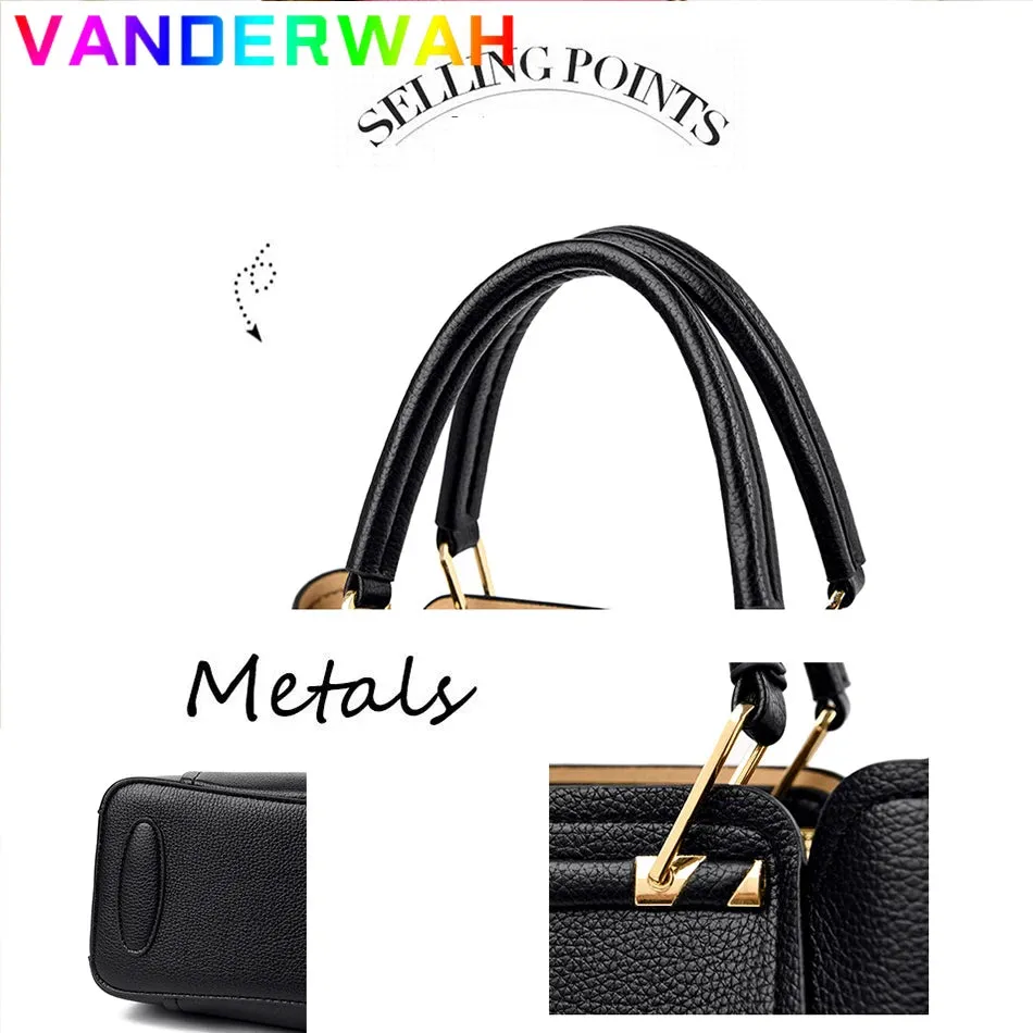Soft Leather Luxury Handbag for Women