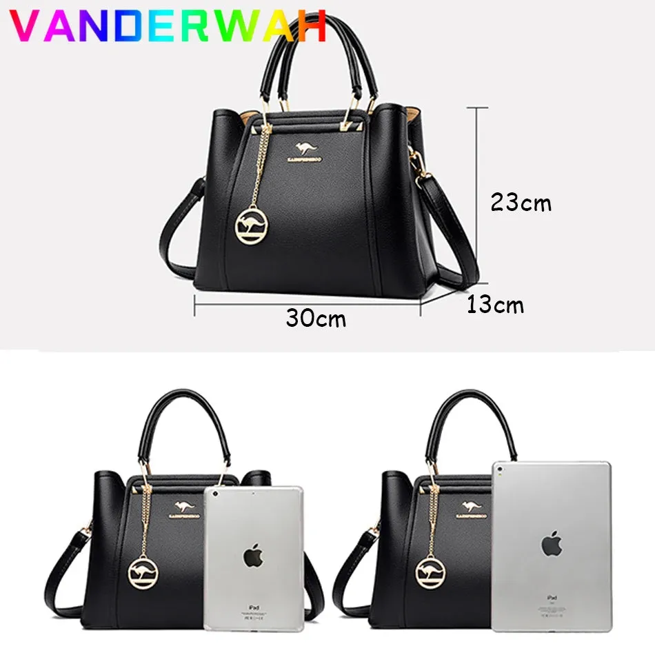 Soft Leather Luxury Handbag for Women
