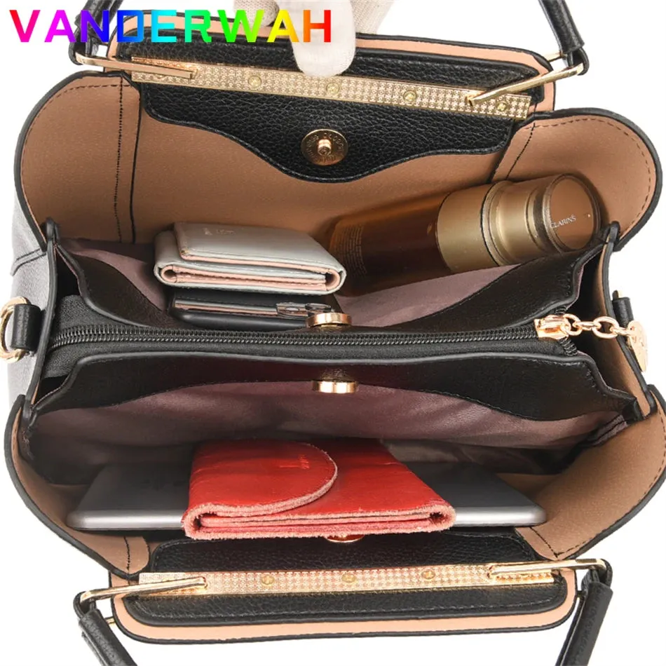 Soft Leather Luxury Handbag for Women