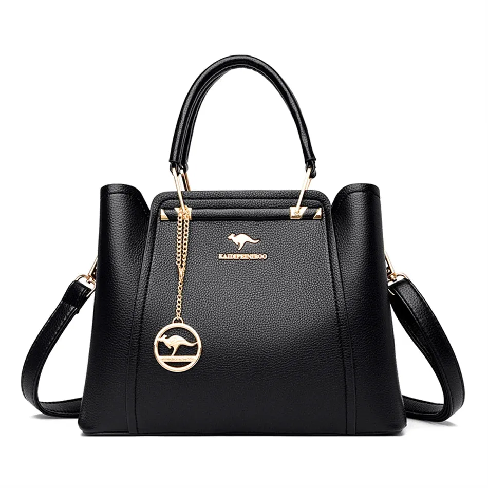 Soft Leather Luxury Handbag for Women