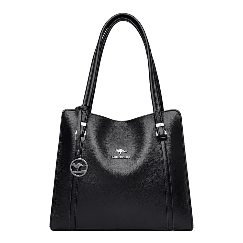 Soft Leather Luxury Handbag for Women