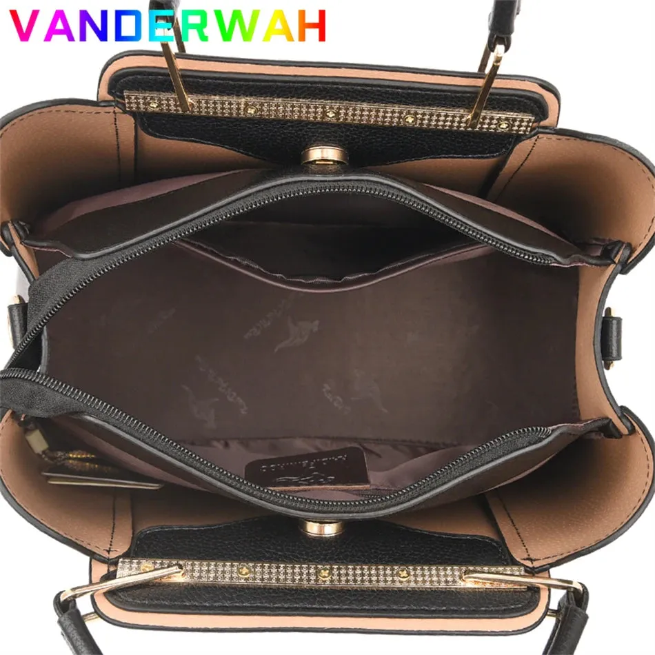 Soft Leather Luxury Handbag for Women