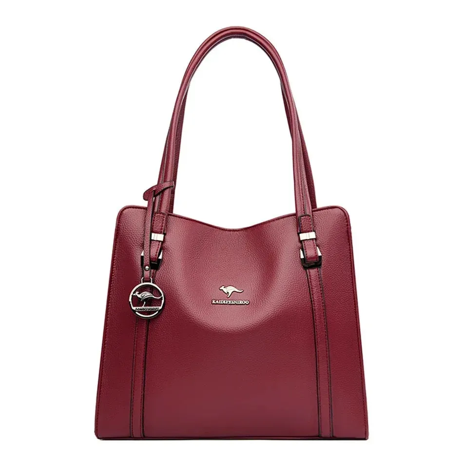 Soft Leather Luxury Handbag for Women