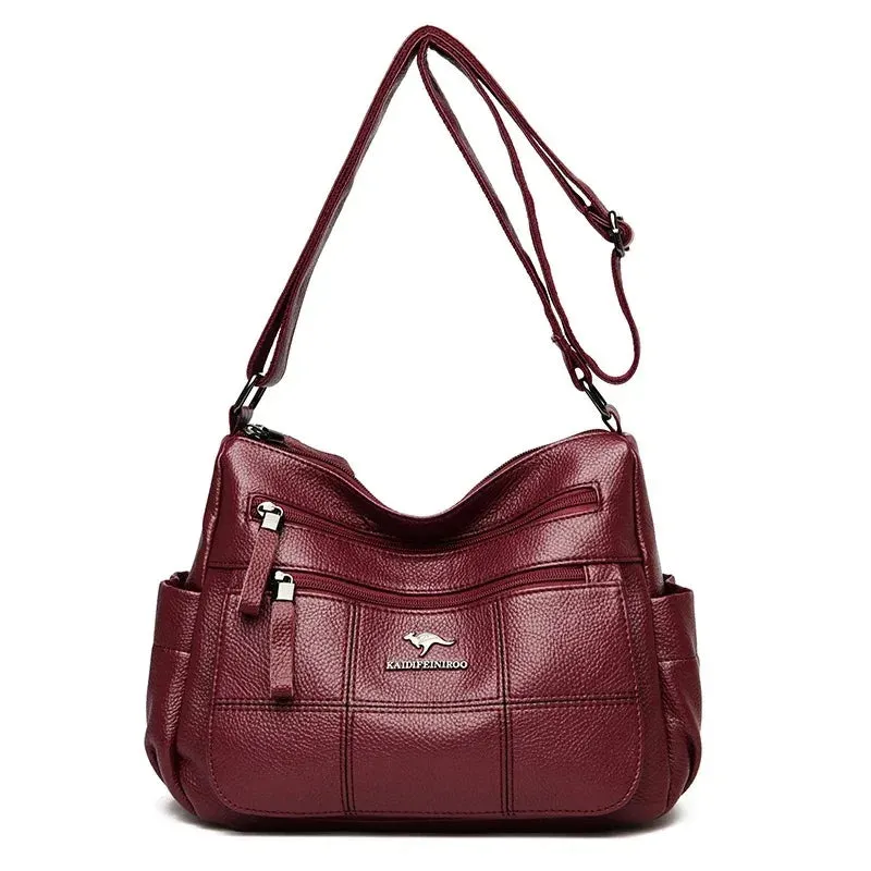 Soft Leather Luxury Handbag for Women