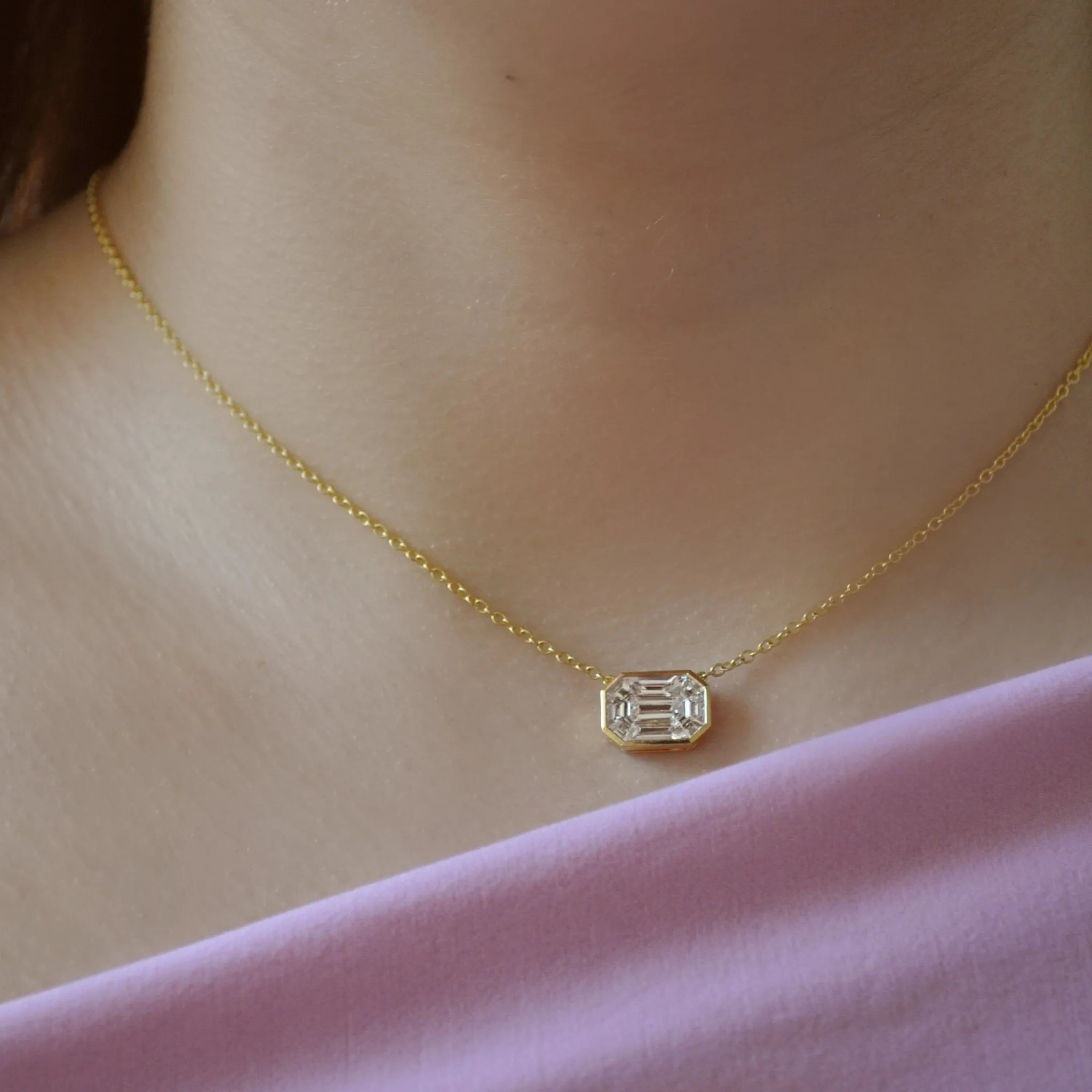 Solaire Alize Grande Diamond Pendant