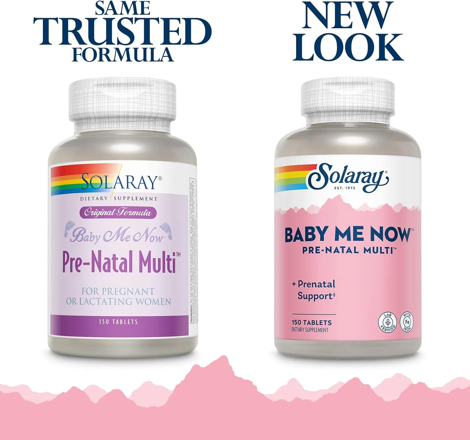 Solaray Baby Me Now Prenatal Multi-Vitamin, Original Formula 150ct