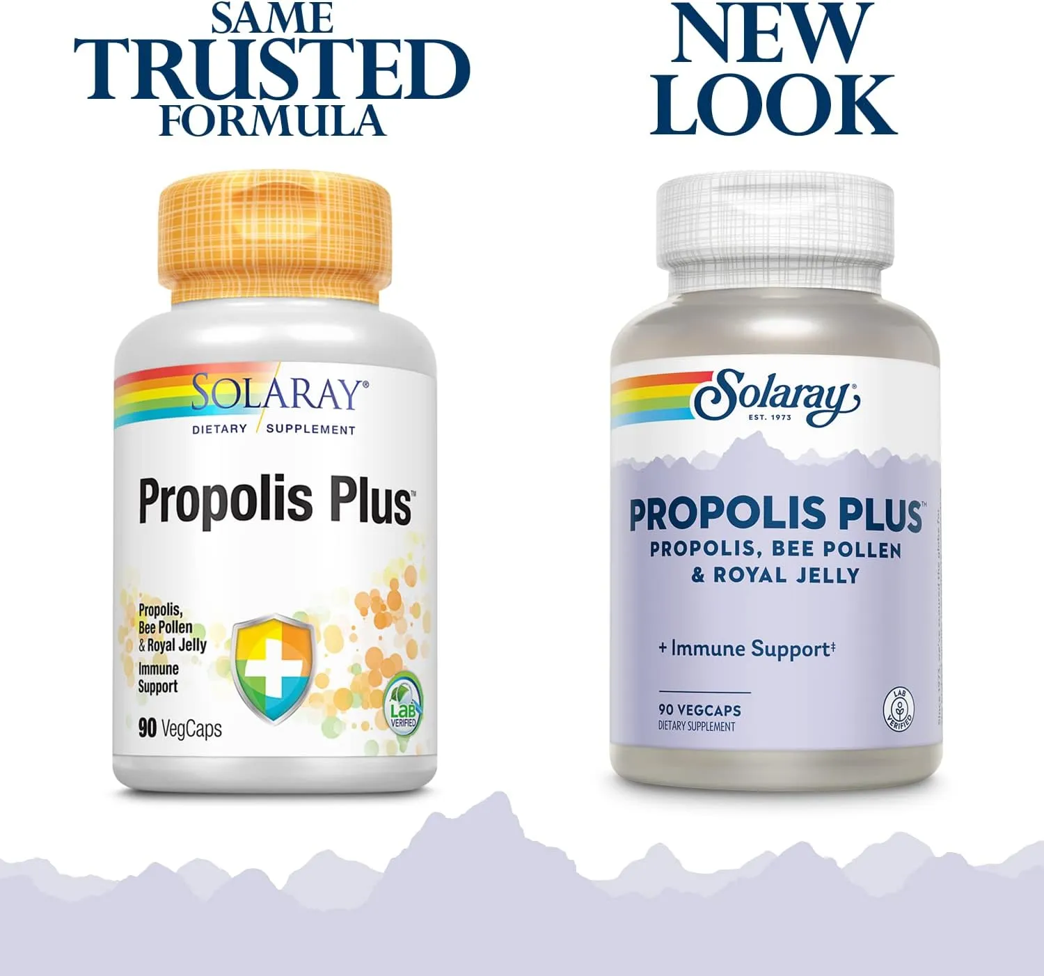 Solaray Propolis Plus | Healthy Immune System Support with Propolis, Bee Pollen & Royal Jelly | 90 VegCaps