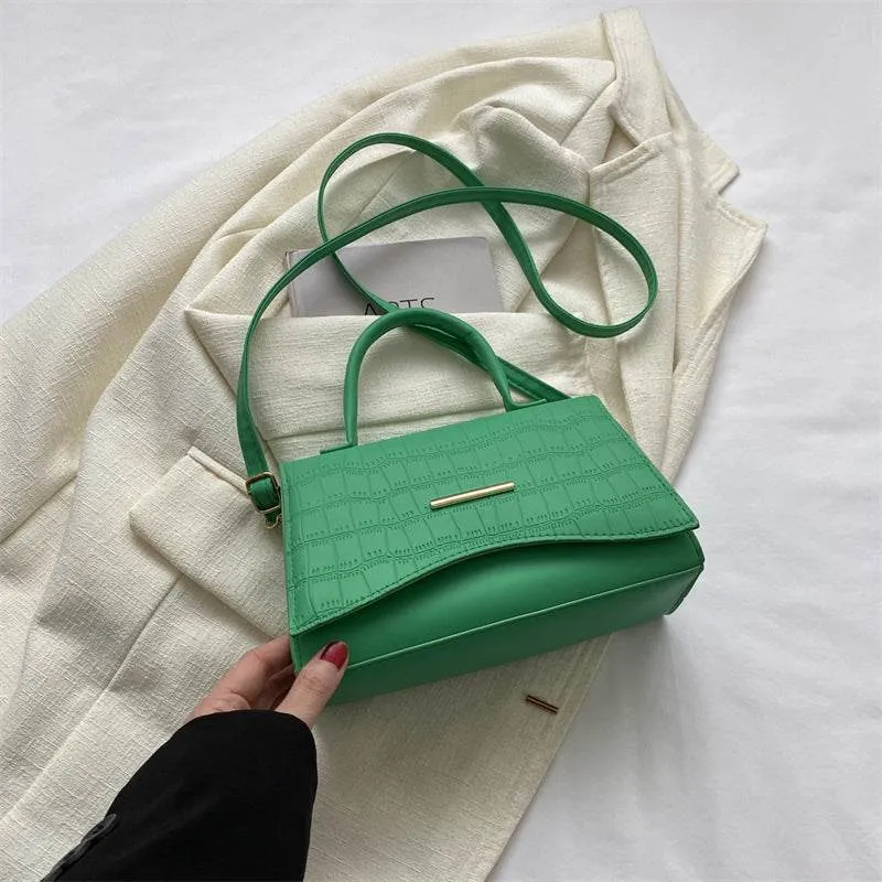 Solid Color Casual Shoulder Women Bag