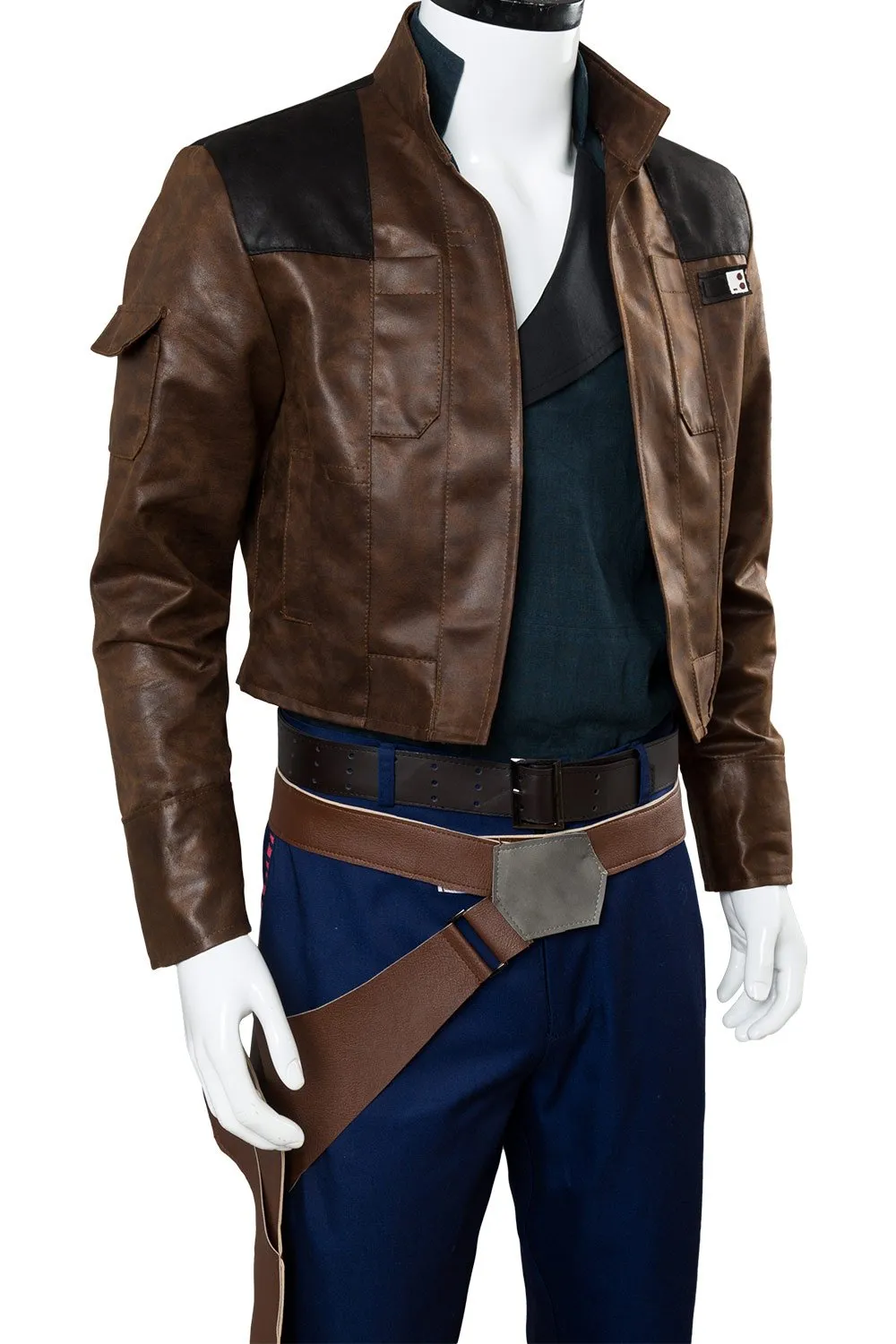 SoloHan Solo Jacket Suit Outfit Cosplay Costume Halloween Carnival Suit