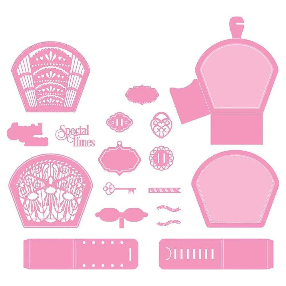 Special Times Vanity Box & Memory Book Die Set Tonic Studios