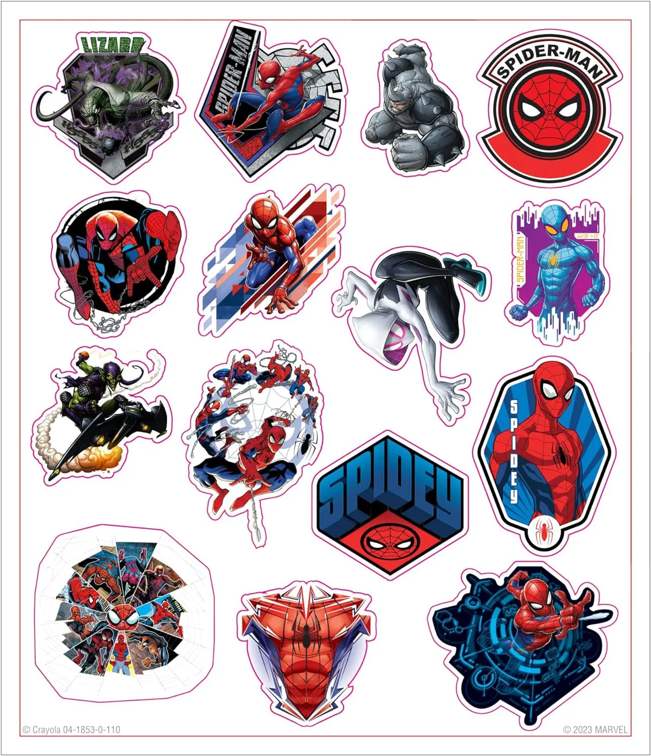 Spiderman, POPs Colour & Activity  Box Kit