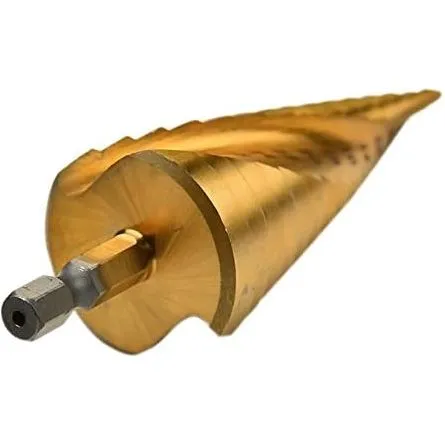 Spiral Step Drill 3 Piece Set | 1/4" | 4-12mm/4-20mm/4-32mm