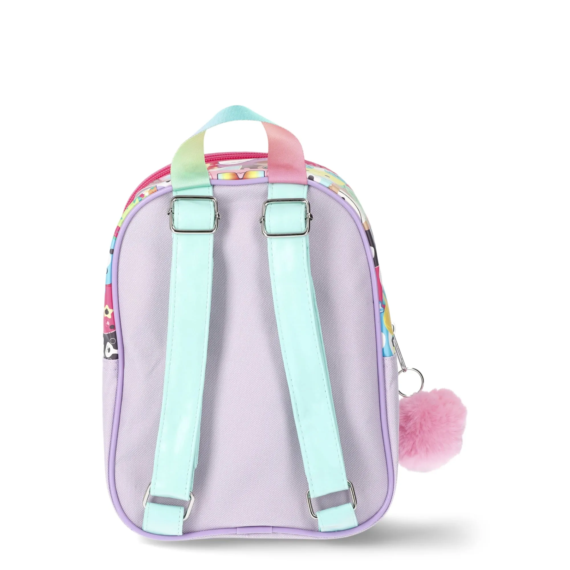 Squishmallows Girls Mini Backpack, Multicolor - new