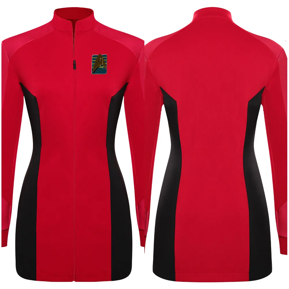 Star Trek：Strange New Worlds S1 Nyota Uhura Cosplay Costumes Shirt Brooch Outfits Halloween Carnival Suit