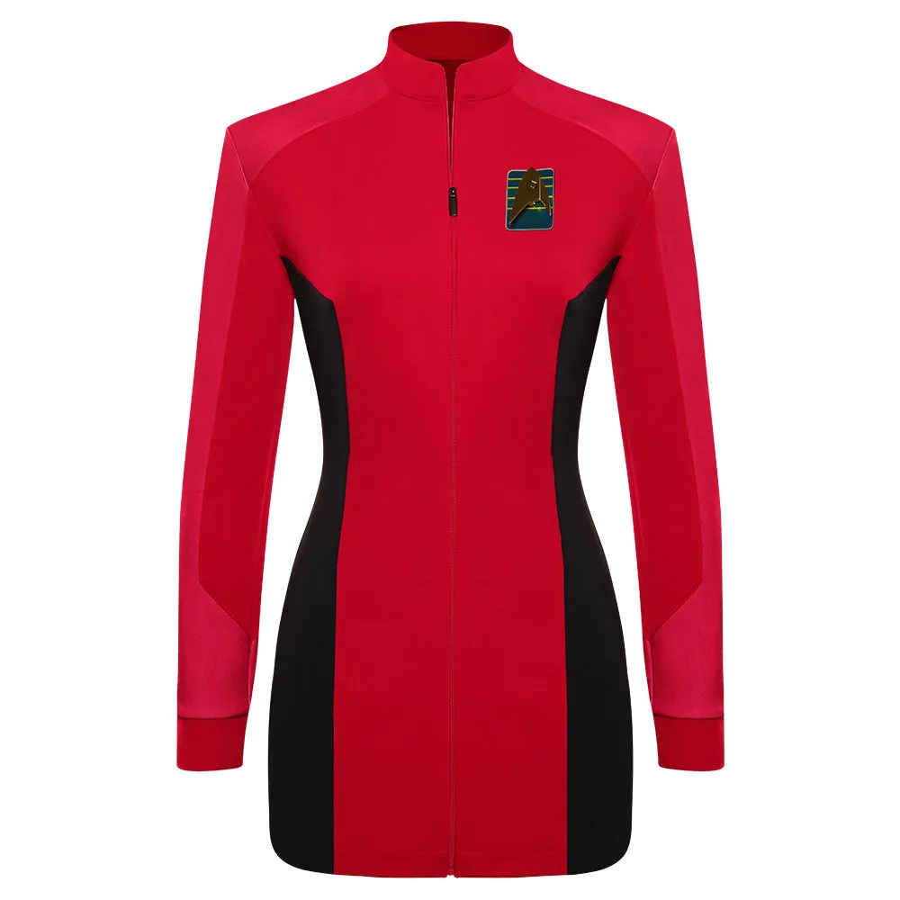 Star Trek：Strange New Worlds S1 Nyota Uhura Cosplay Costumes Shirt Brooch Outfits Halloween Carnival Suit