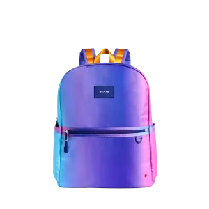 State Bags Kane Double Pocket Large Backpack - Blue PInk Gradient
