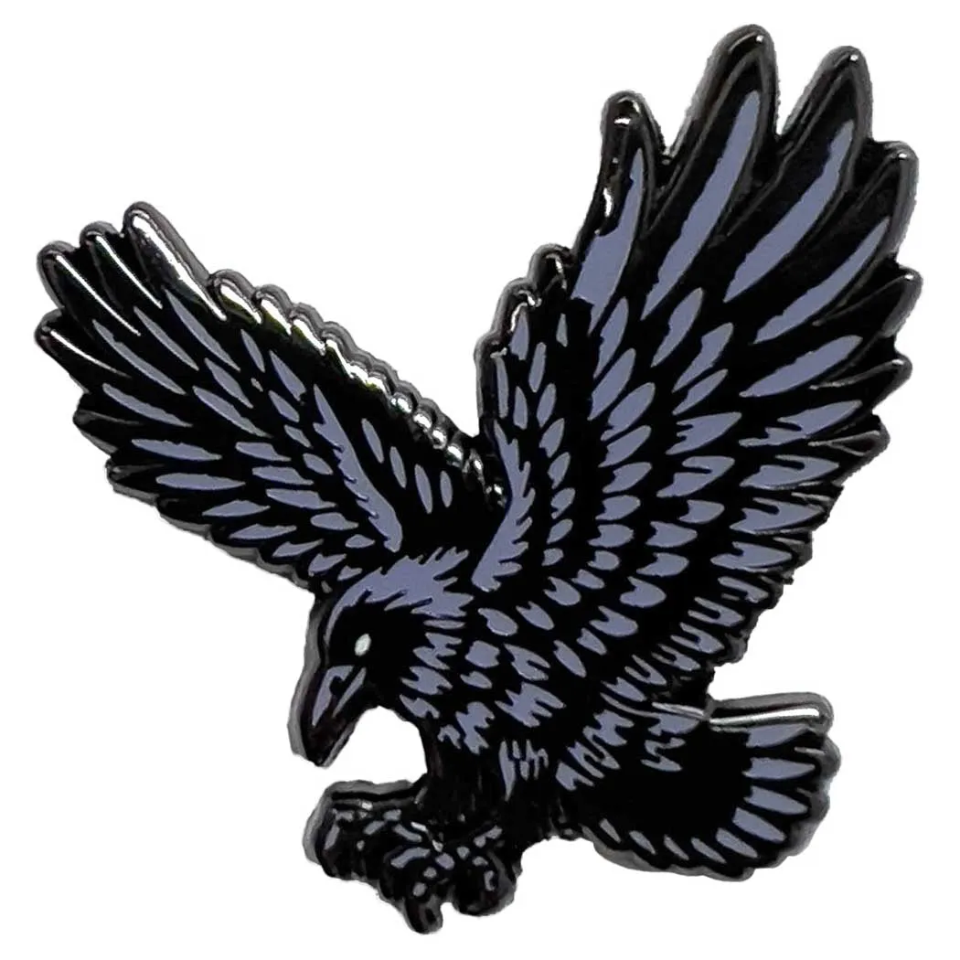 Strike Gently Co Crow Pin