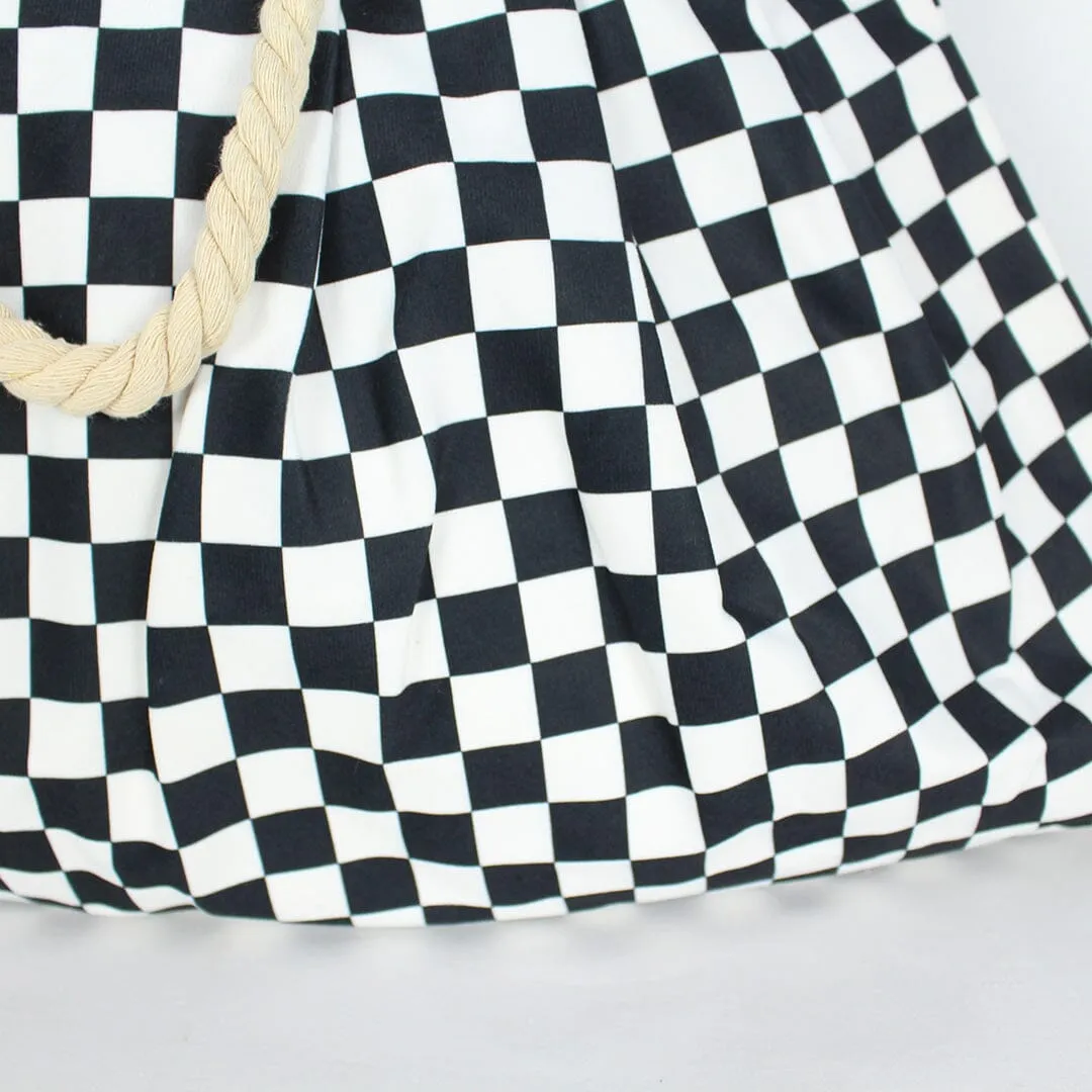 Stylish Black Themed Baby Tote Bag