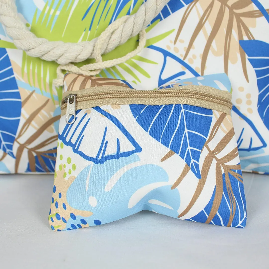Stylish Blue Themed Baby Tote Bag