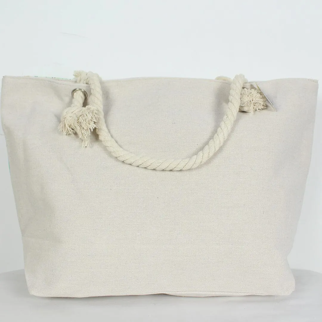 Stylish Blue Themed Baby Tote Bag
